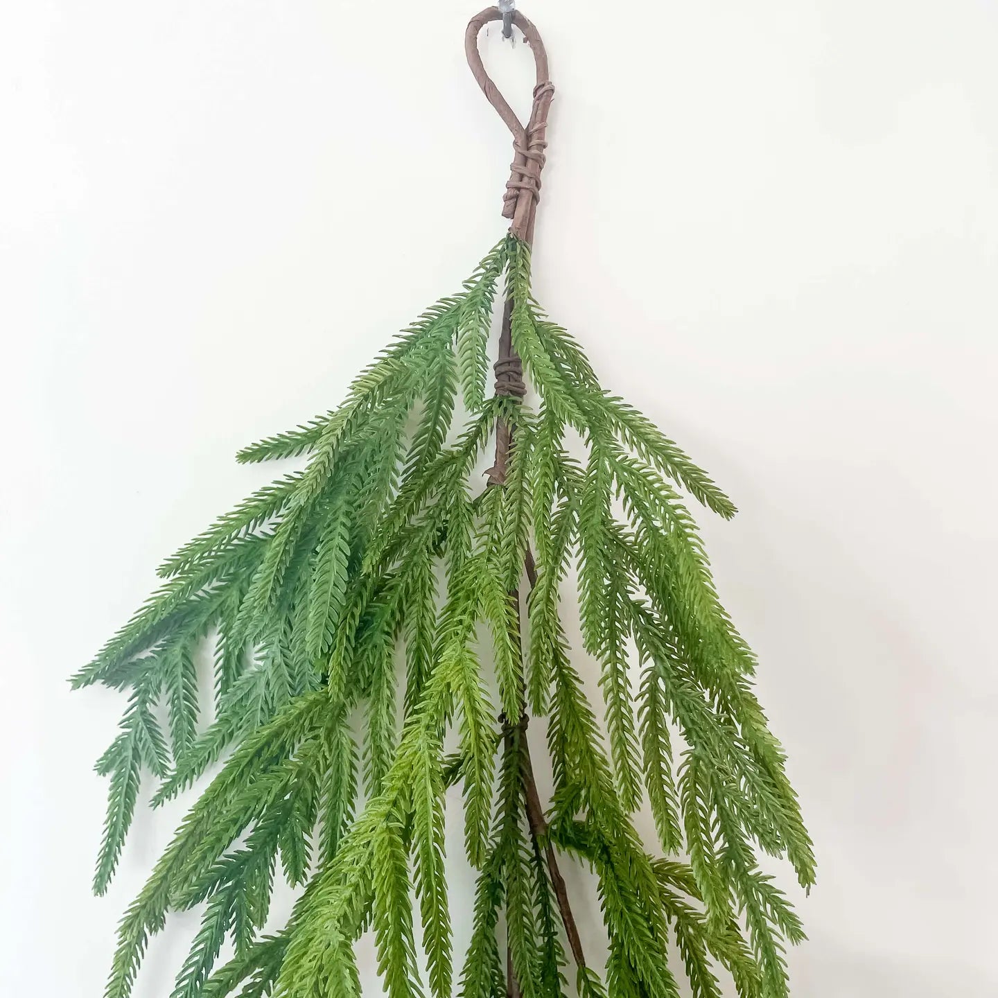 Norfolk Pine Real Touch Faux Christmas Garland 60"