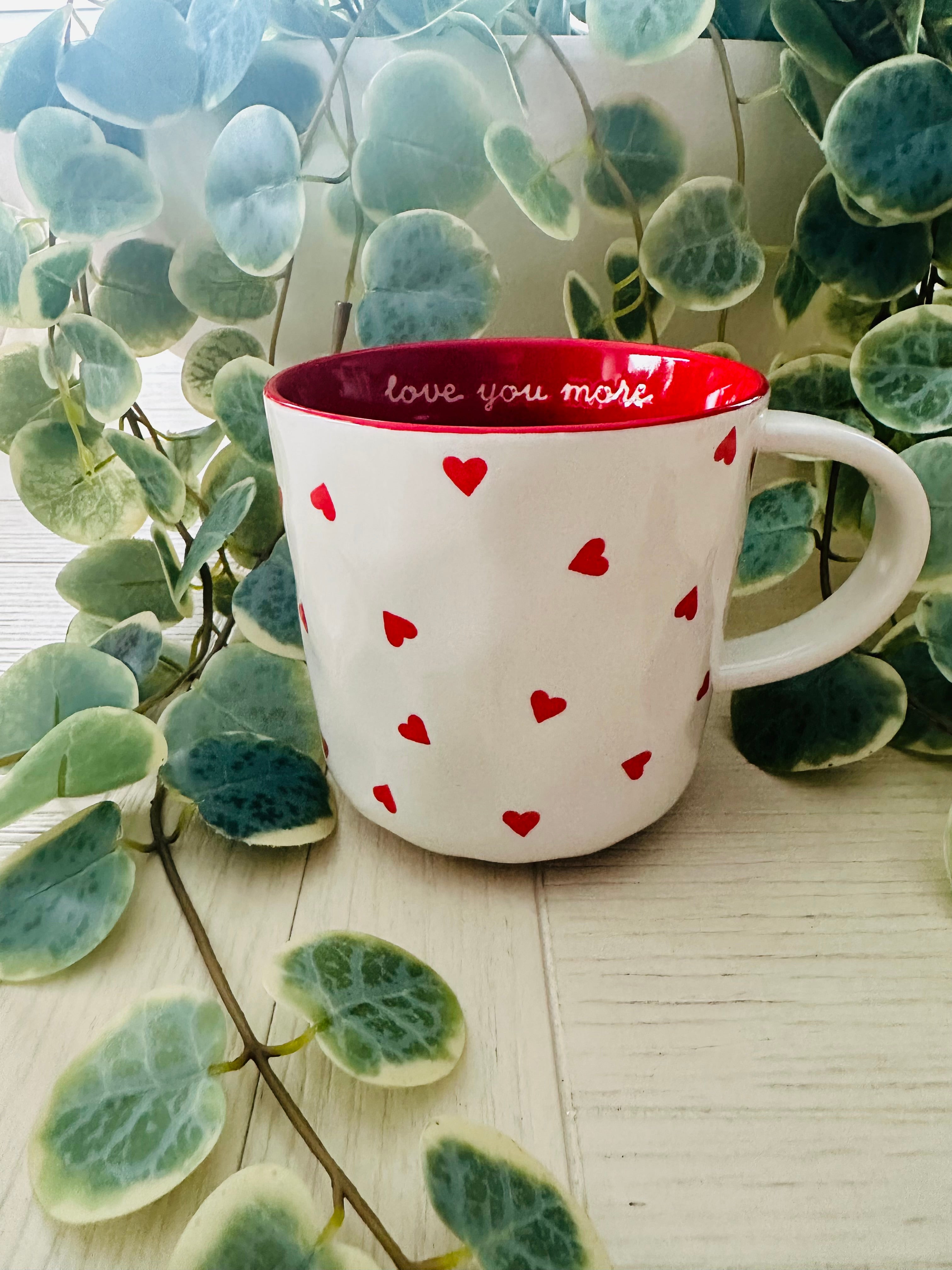 Red Hearts Mug - Love You More