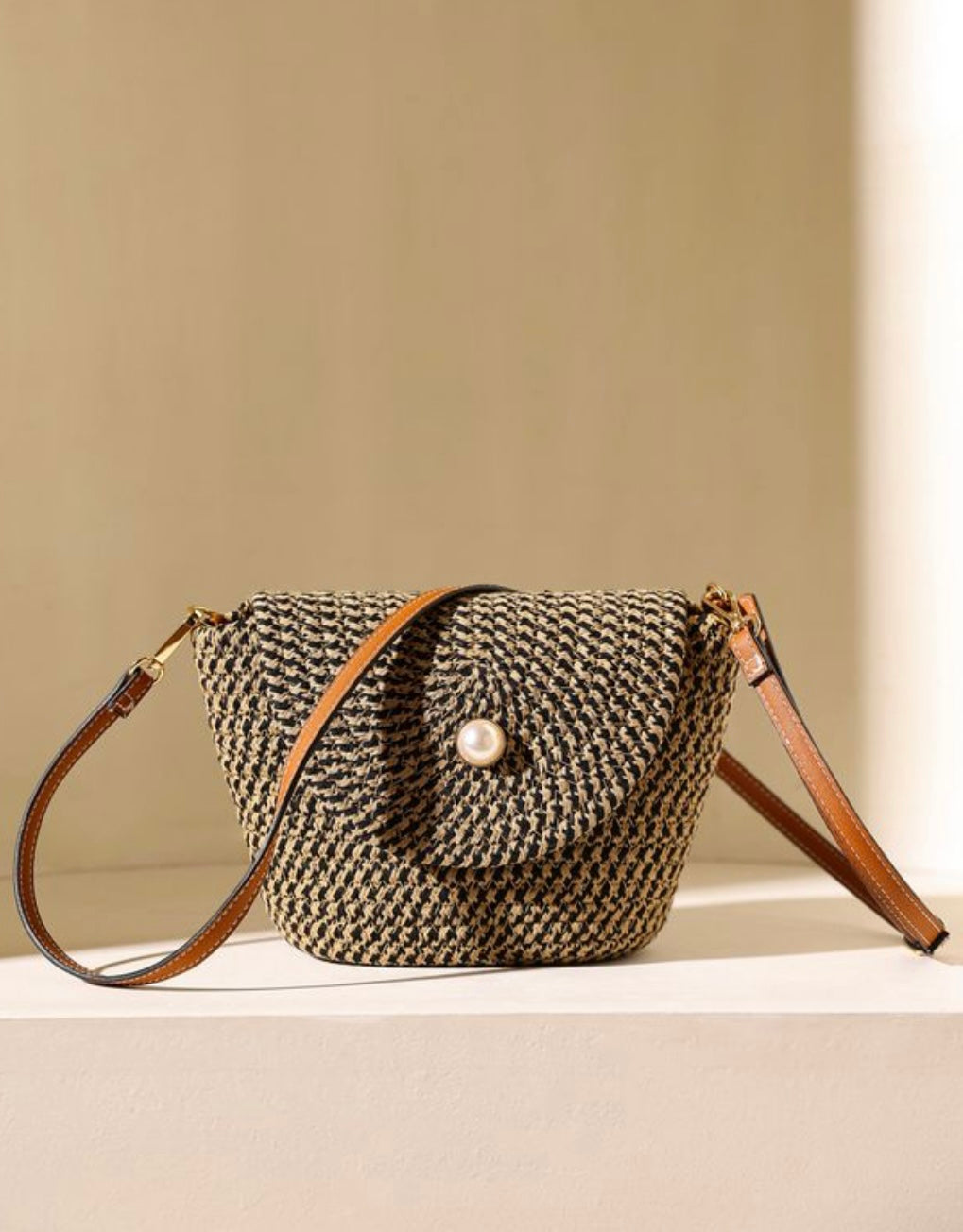Straw Clutch Bag