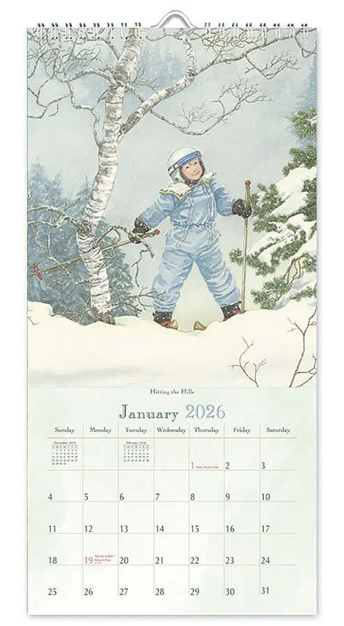 2026 Vertical Calendar