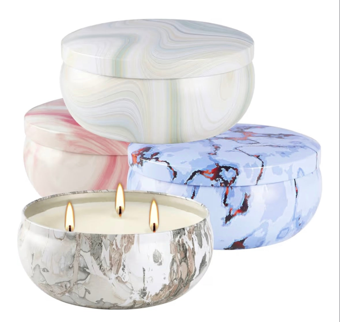Citronella Candle (Assorted Colors)