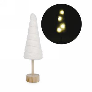 LED Faux Fur Light Up Tree