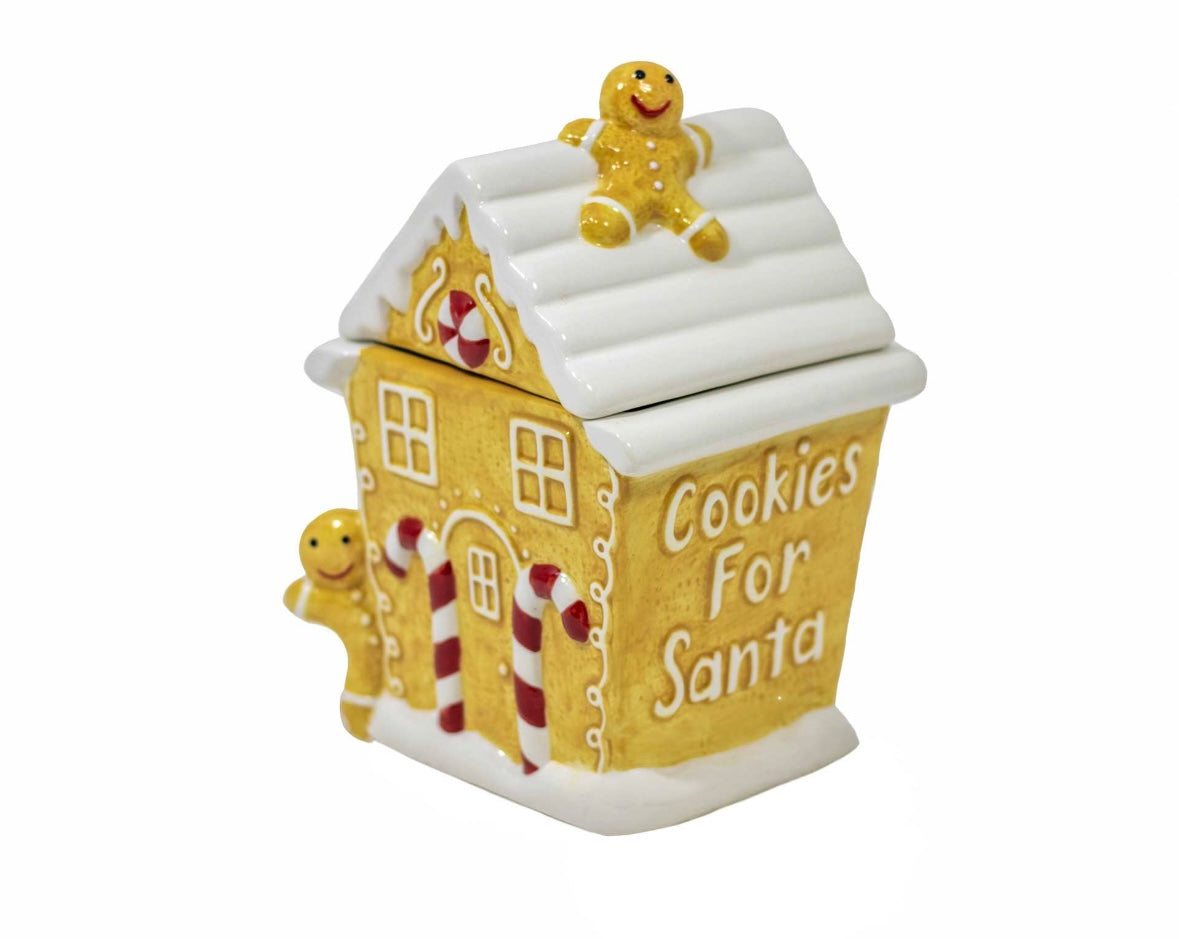 Ceramic Gingerbread Cookie Jar