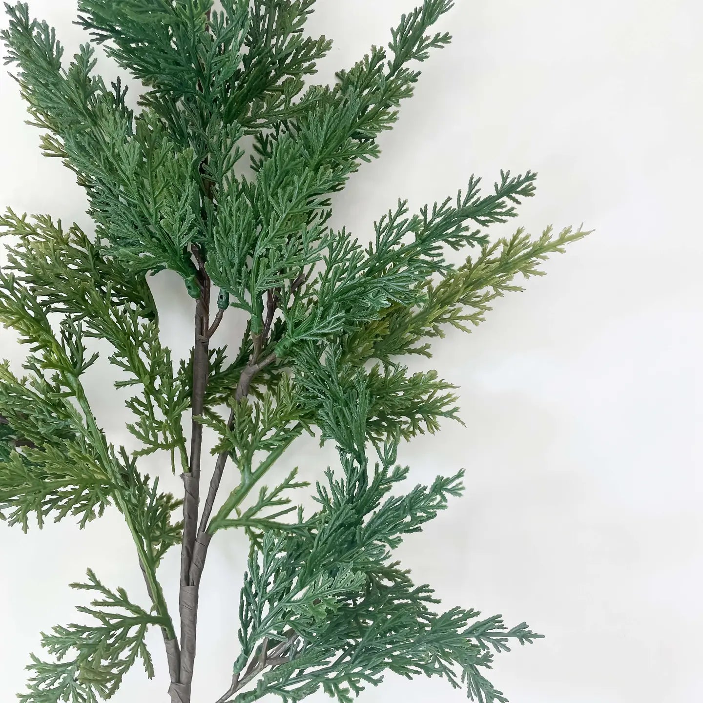 Cypress Real Touch Faux Christmas Stem 28"