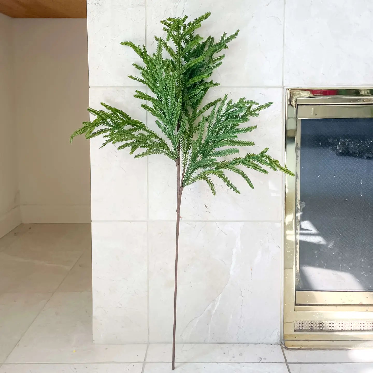 Norfolk Pine Real Touch Faux Christmas Stem 25"