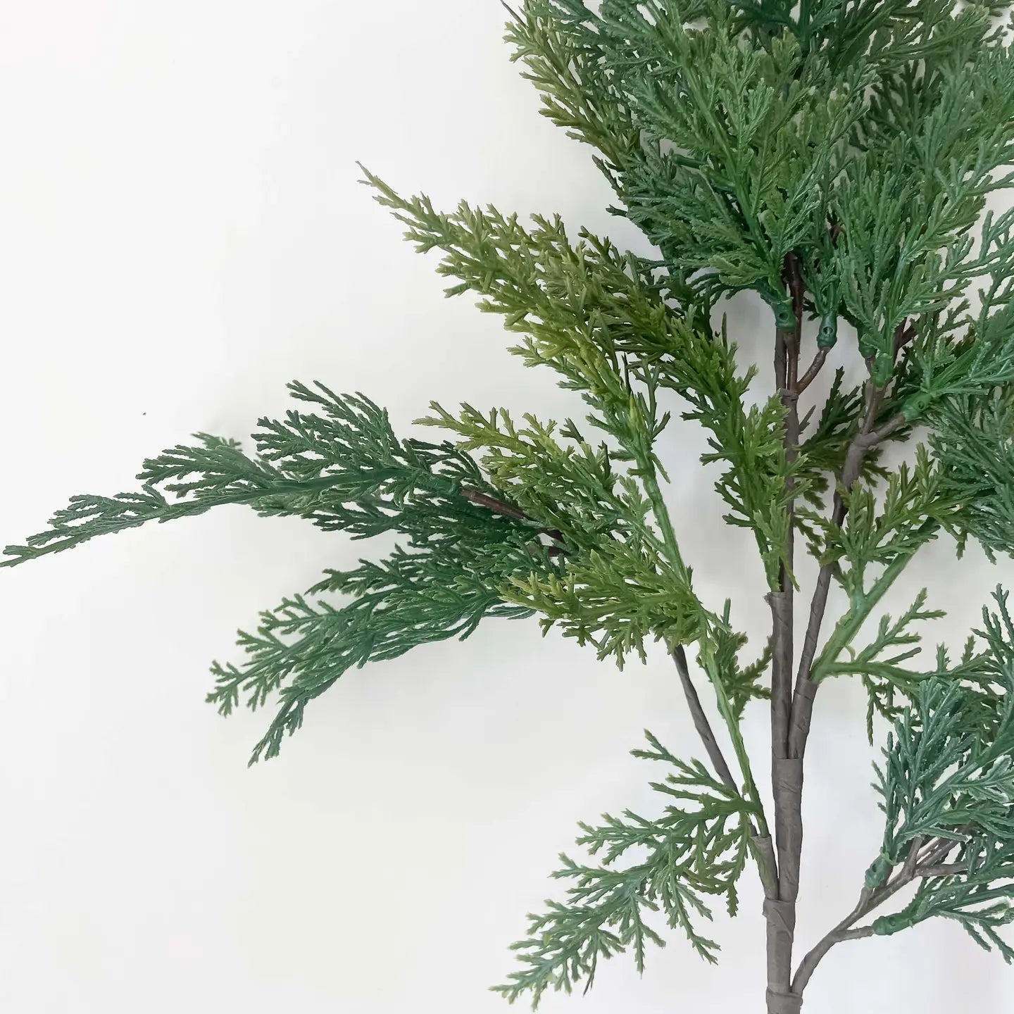 Cypress Real Touch Faux Christmas Stem 28"