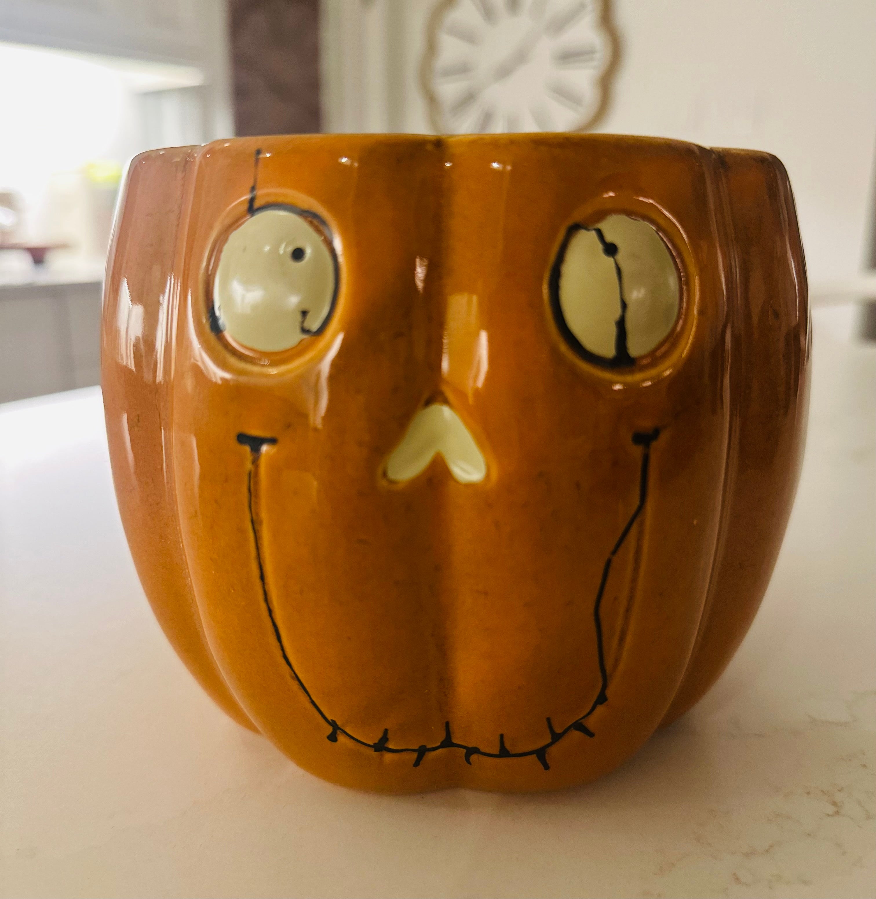 Yankee Candle Pumpkin  Jar Candle Holder
