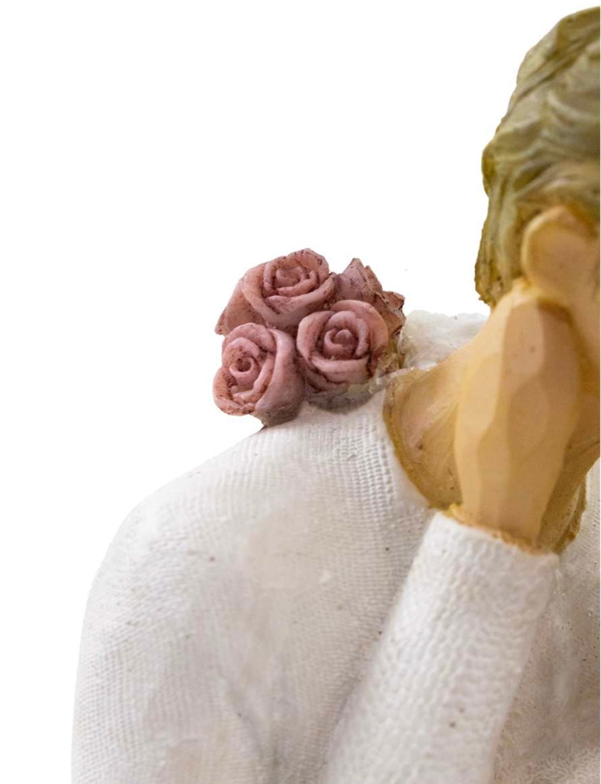 Resin Couple Kissing Figurine