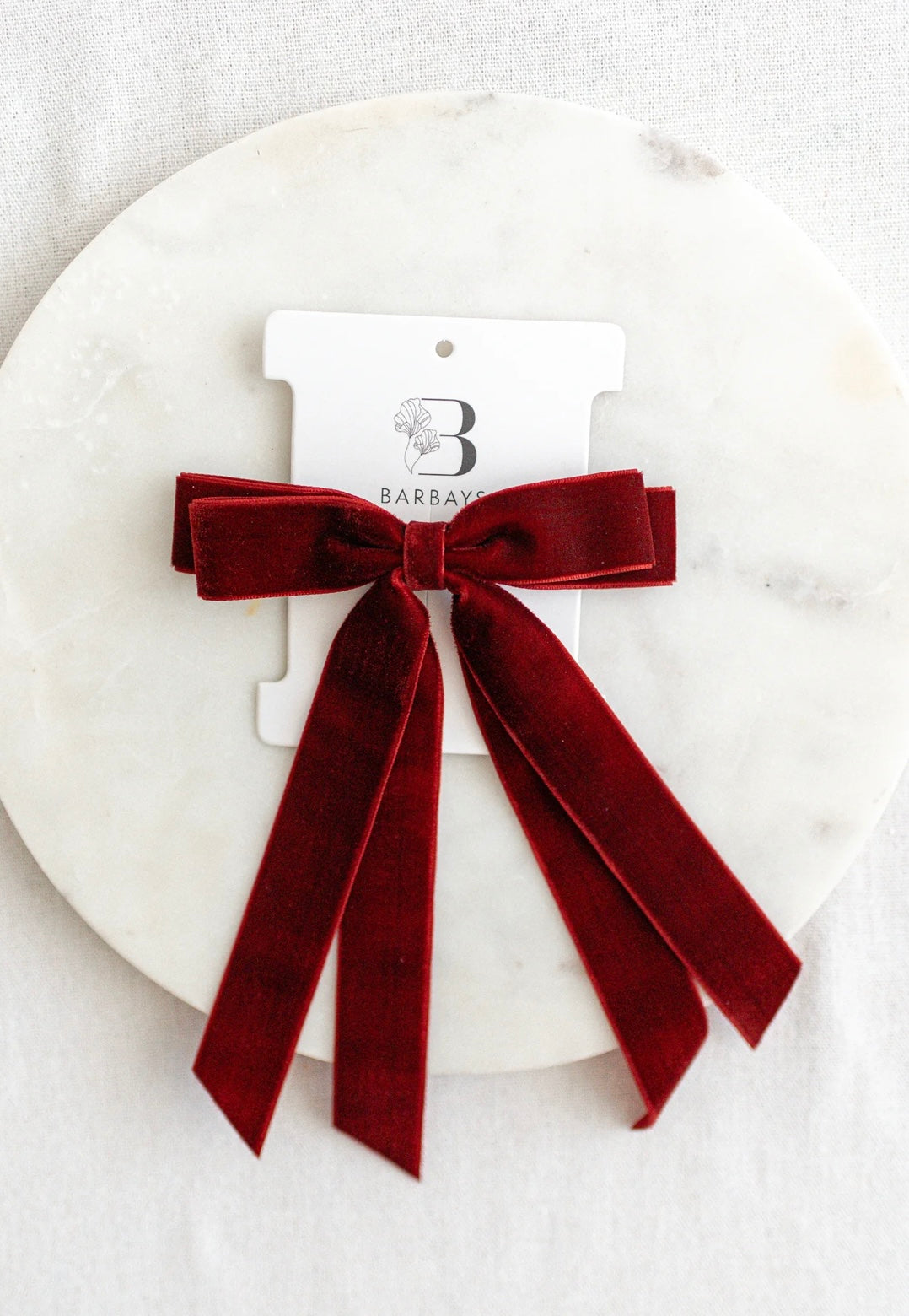 Windsor Flats Velvet Bow