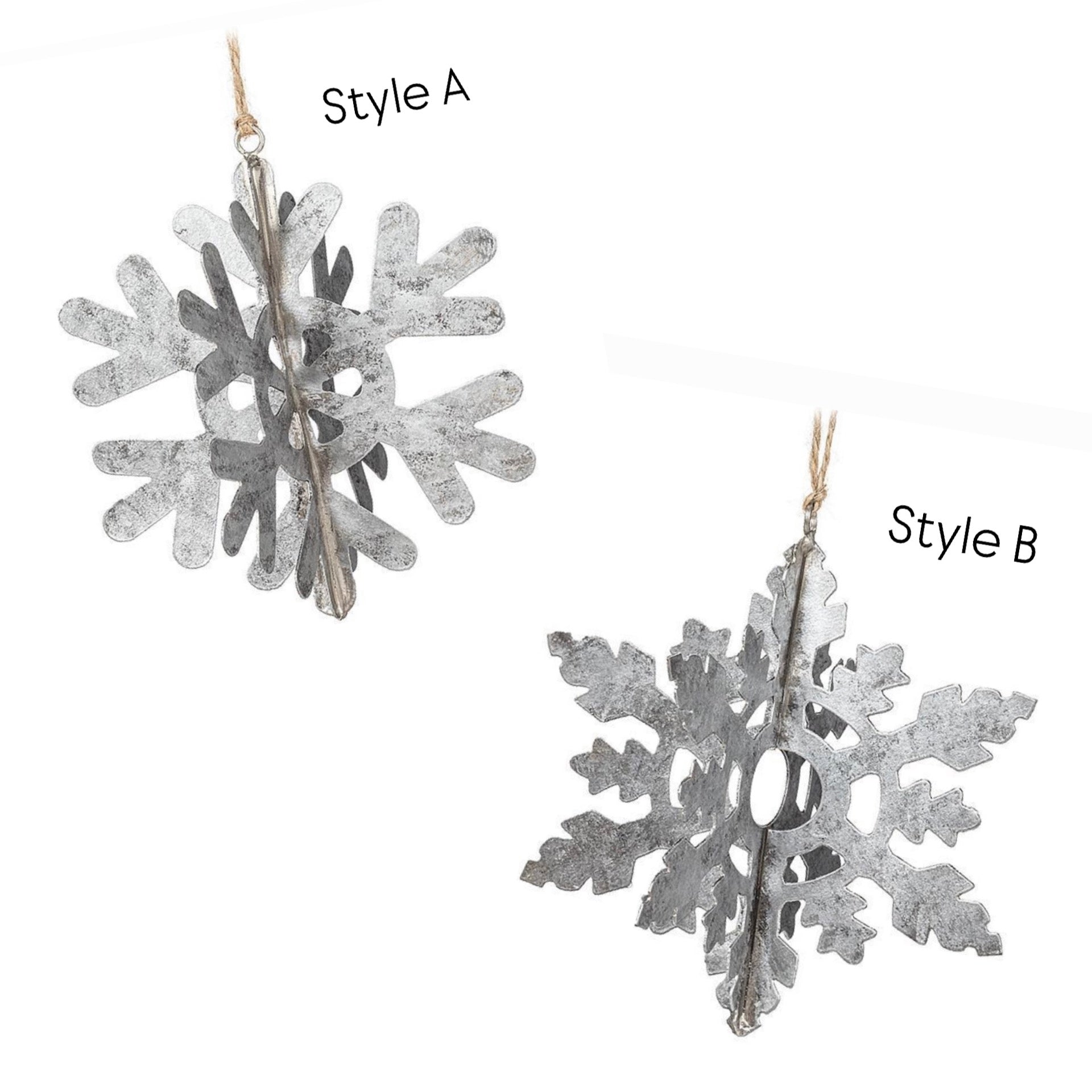 3D Snowflake Ornament