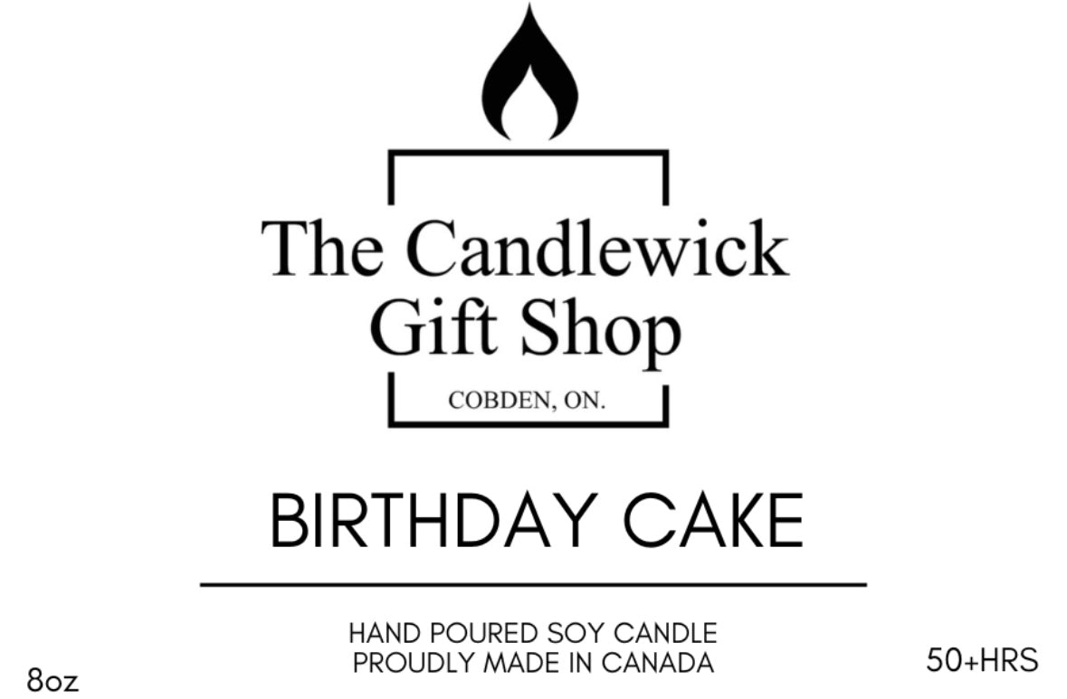 Birthday Cake 8oz. Cobden Candle