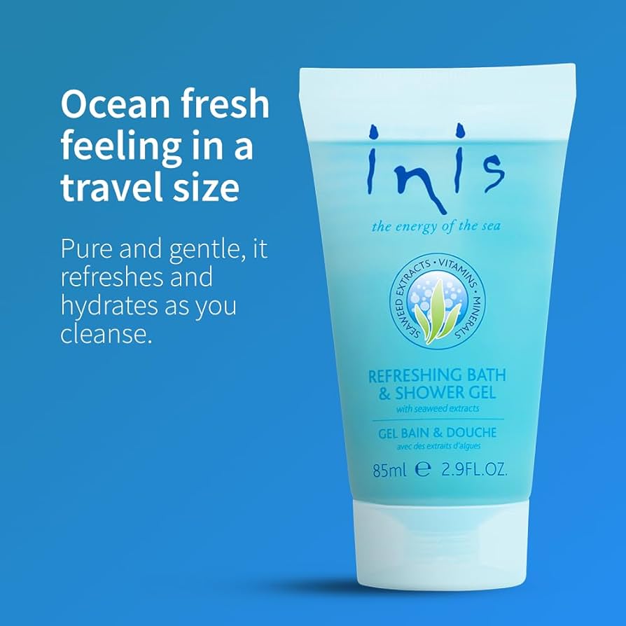 INIS Travel Sized Shower Gel (85ml)