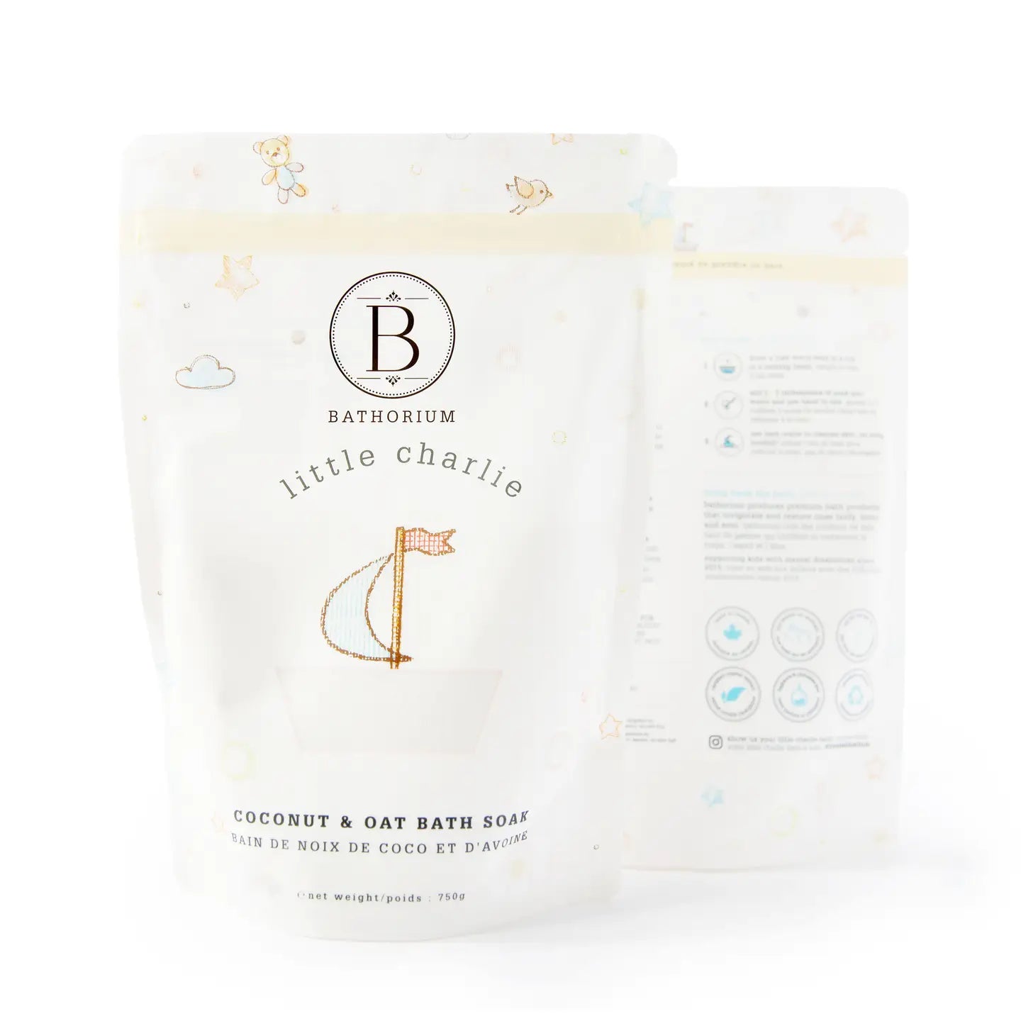 Little Charlie Baby Bath Soak (750g)