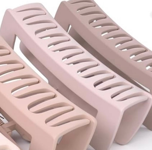 Blush Tone Hair Clips