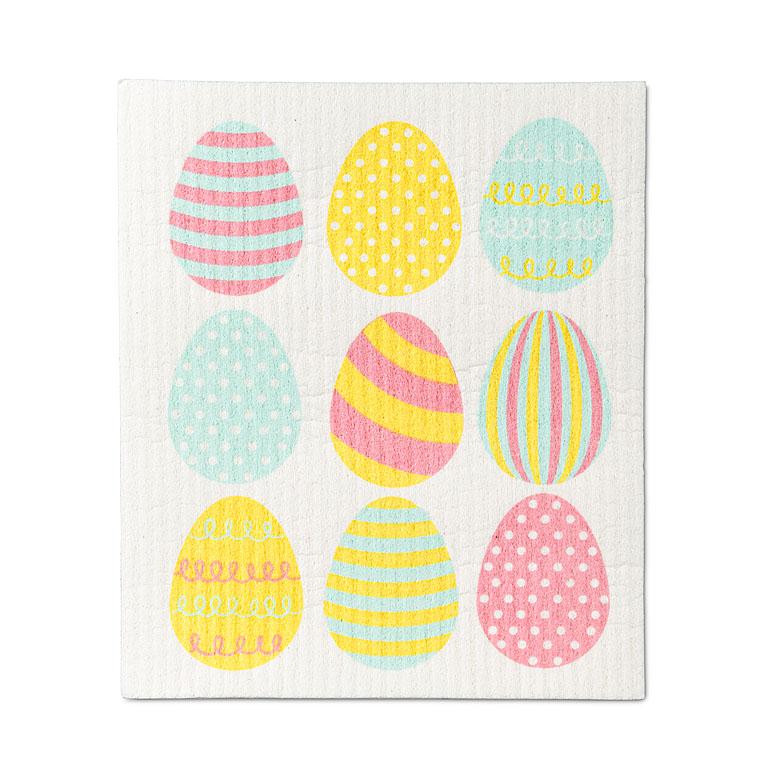 Easter Egg & Bunny Dishcloths Set/2