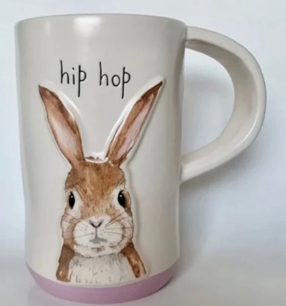 Hip Hop Tall Bunny Mug (Rae Dunn)