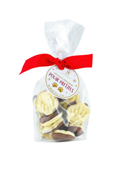 Polar Bear Paw Pretzels