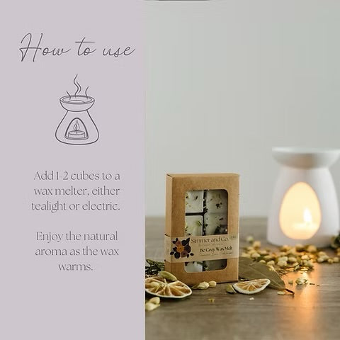 Be Cozy Simmer Wax Melt Cubes