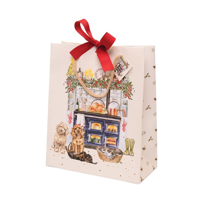 Country Christmas Large Gift Bag