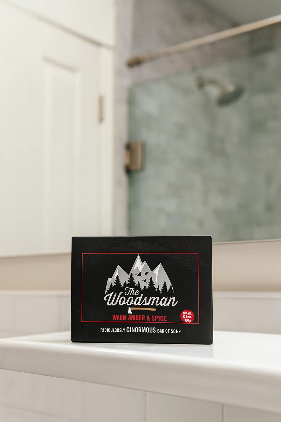 The Woodsman Soap Bar/Warm Amber & Spice