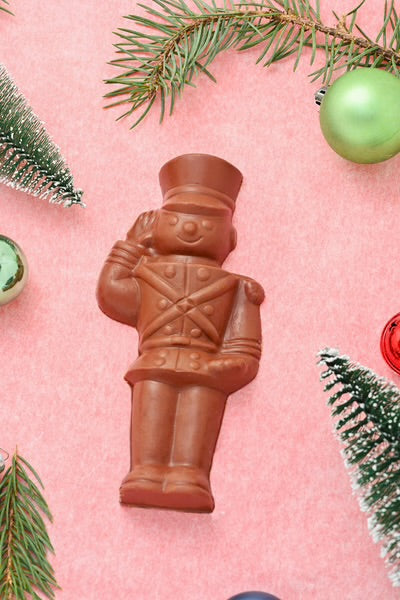 Solid Milk Chocolate Nutcracker