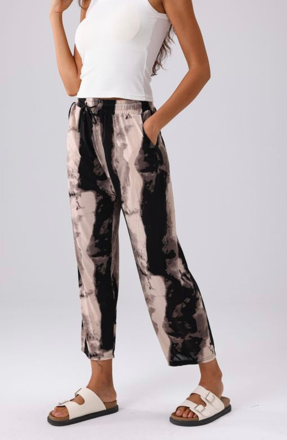 Molly Cropped Stretch Pant One Size