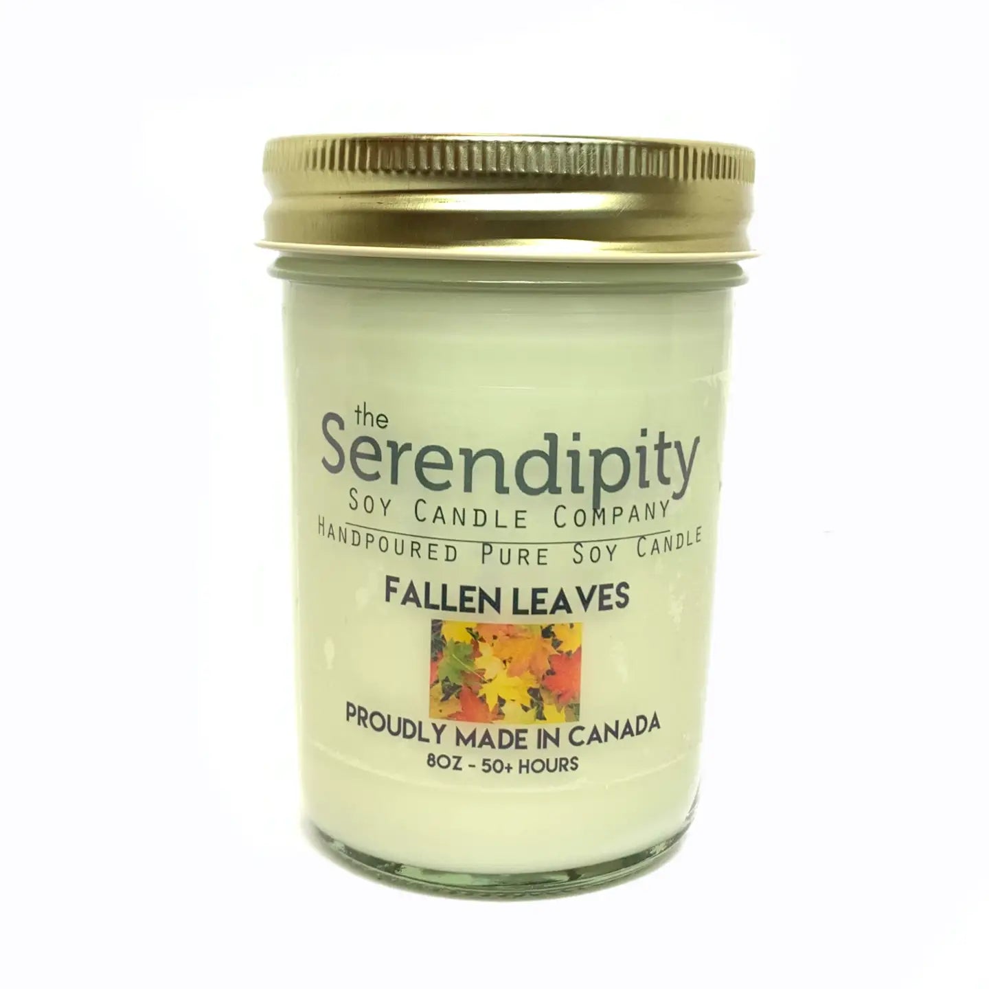 Fallen Leaves 8oz Jar Candle