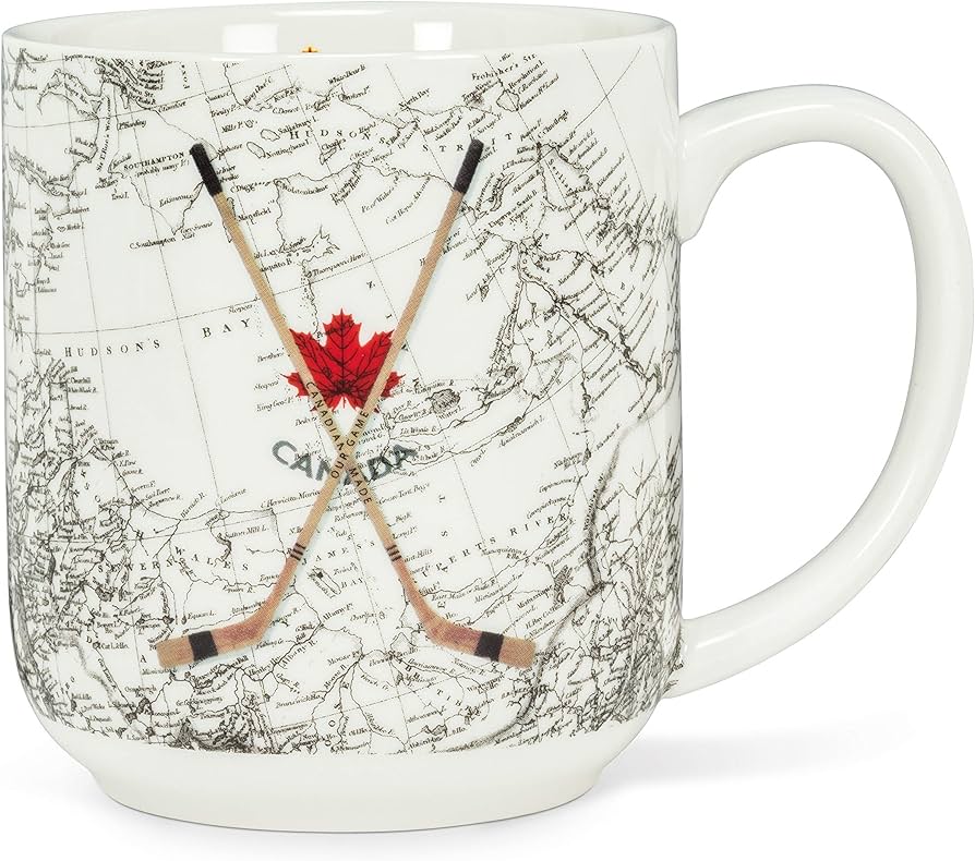 Hockey Sticks & Map Mug