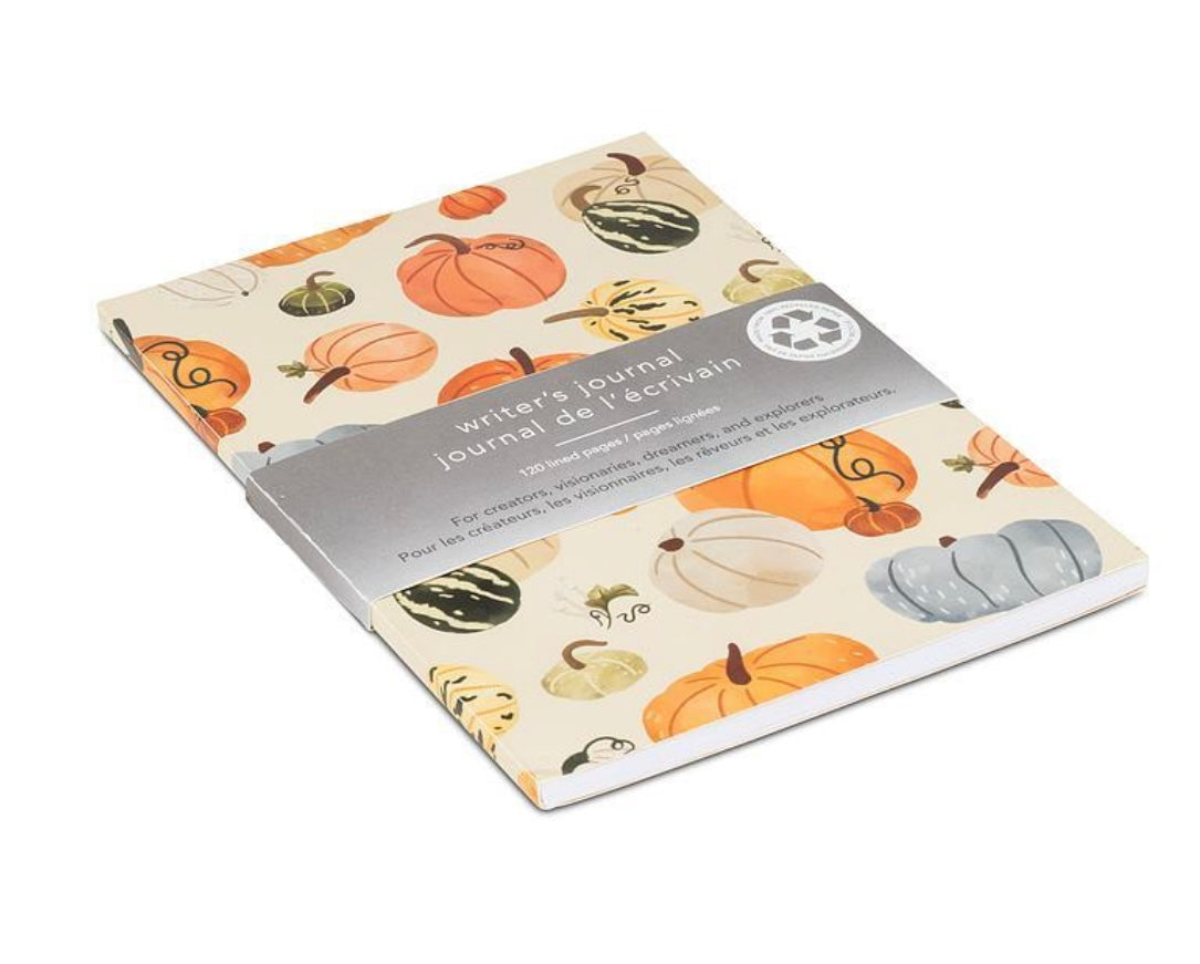 Autumn Harvest Lined Notebook