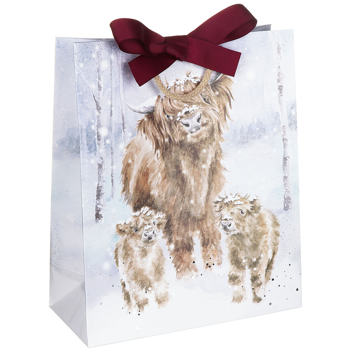 A Highland Christmas Large Gift Bag