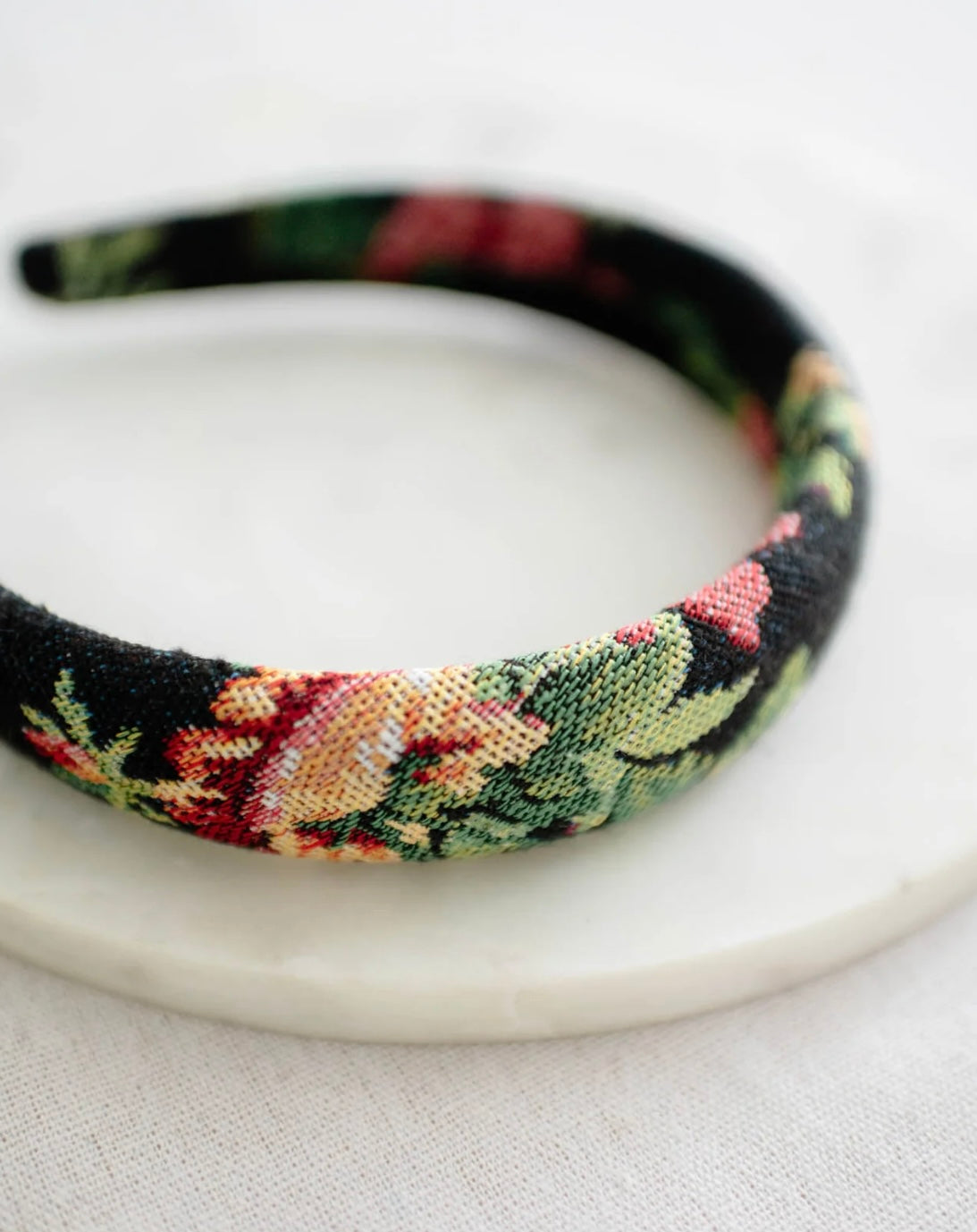 Barbays Black Vintage Garden Headband