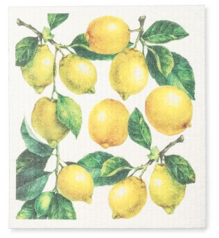 All Over Lemons Swedish Dish Cloth