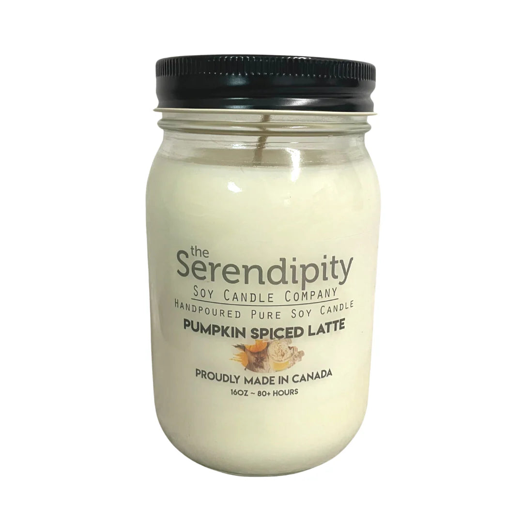 Pumpkin Spice Latte 16oz Jar Candle
