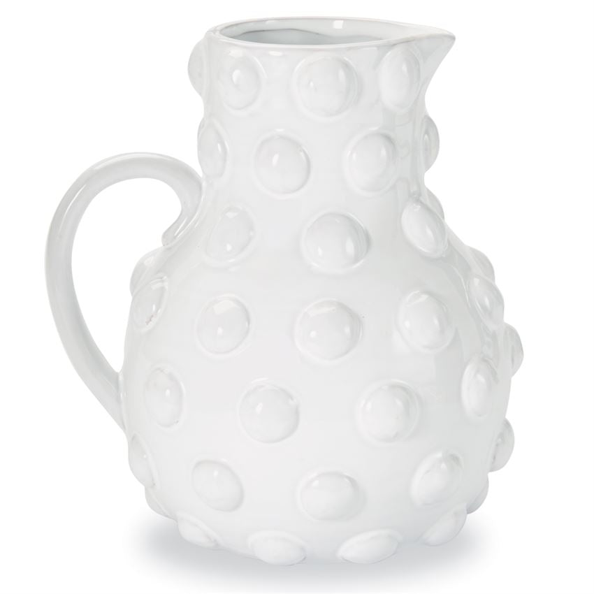 White Dotted Pitcher