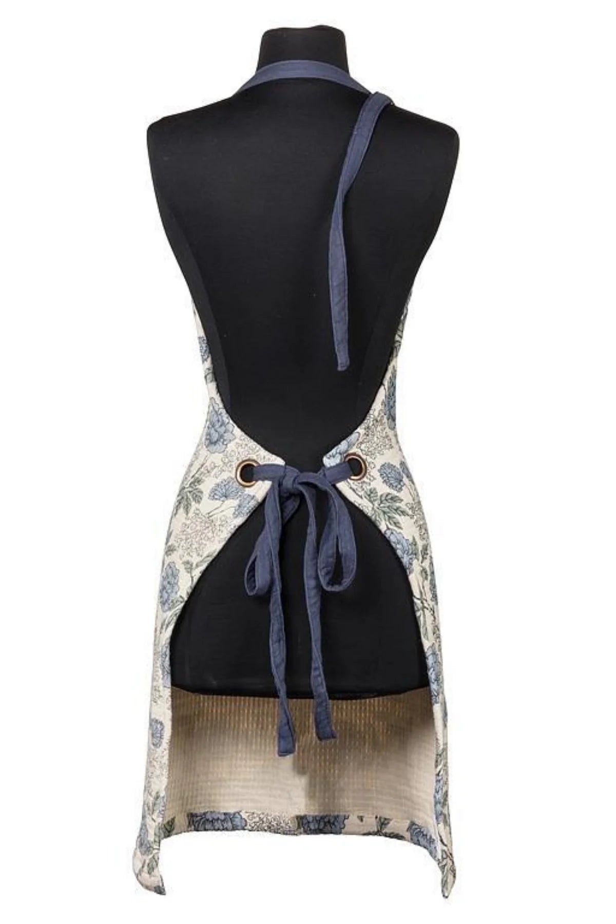 Blue Floral Apron