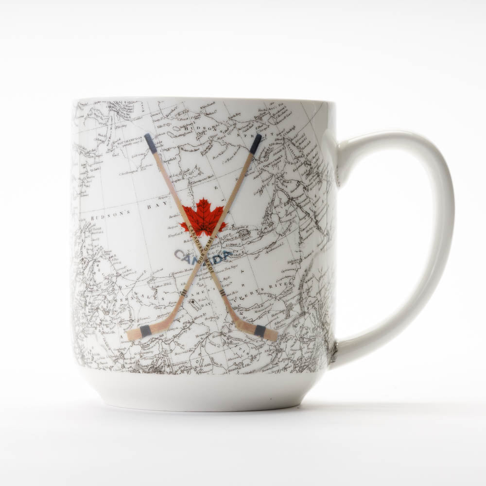 Hockey Sticks & Map Mug