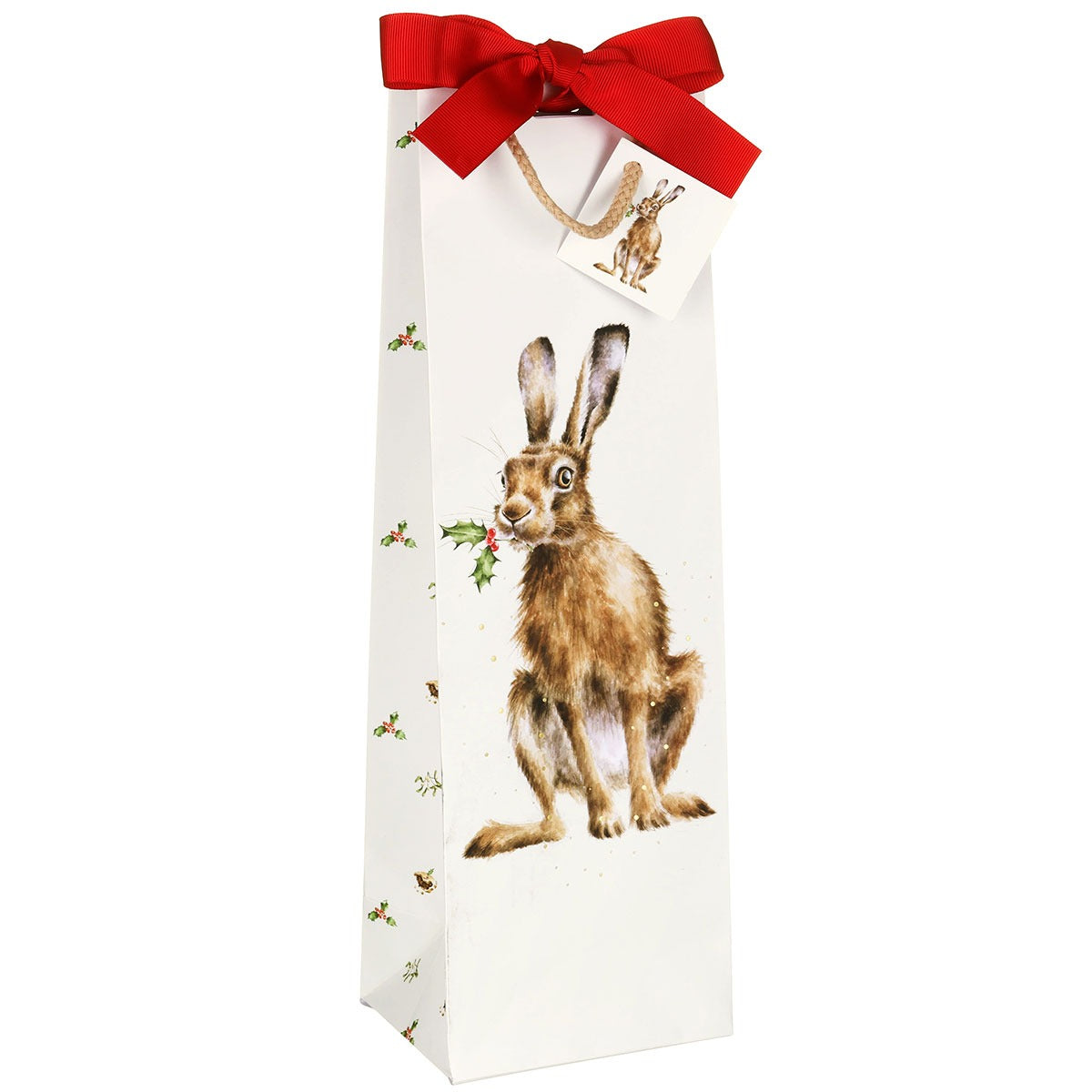 Golden Hour Hare Bottle Gift Bag