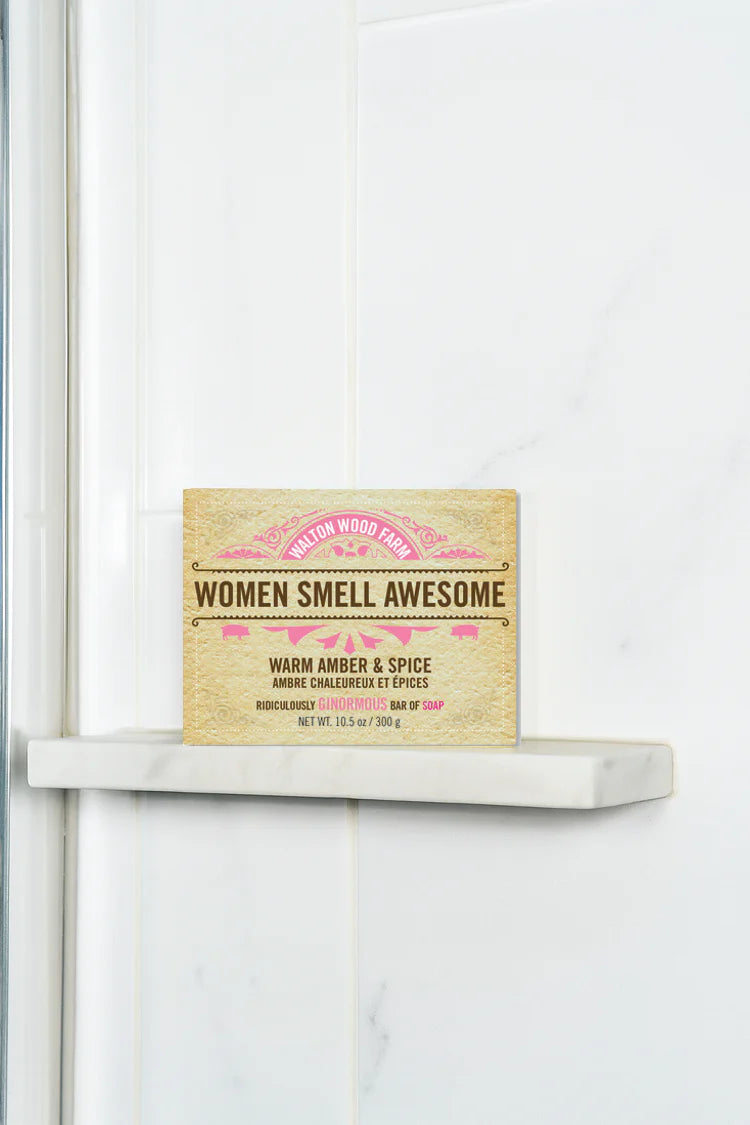 Women Smell Awesome Large Soap Bar