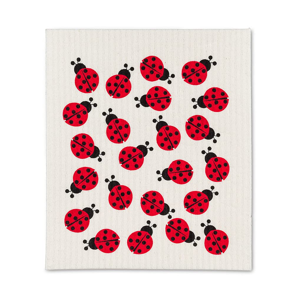 Ladybug Dishcloths Set/2
