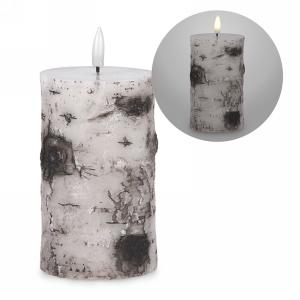 LED Birch Candle