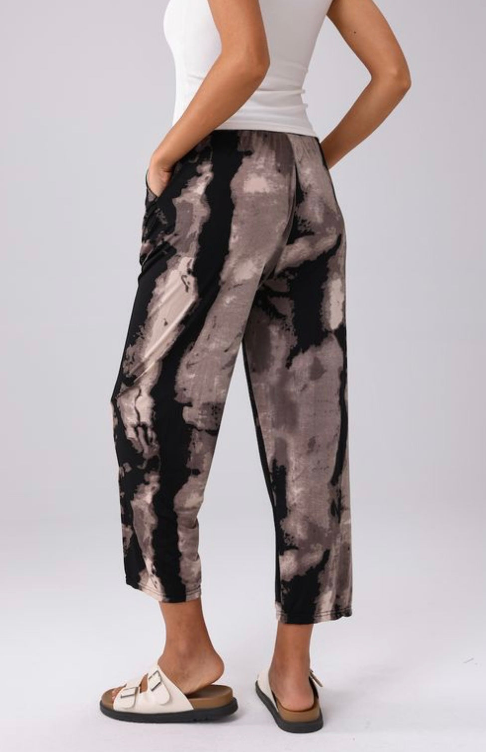 Molly Cropped Stretch Pant One Size