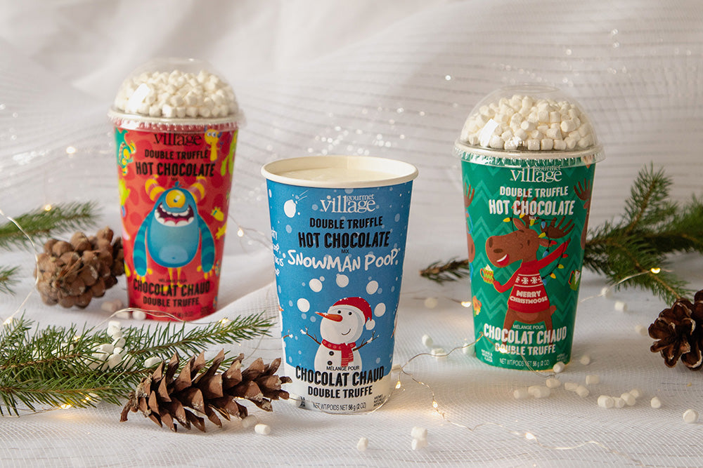 Snowman Poop Hot Chocolate Cup