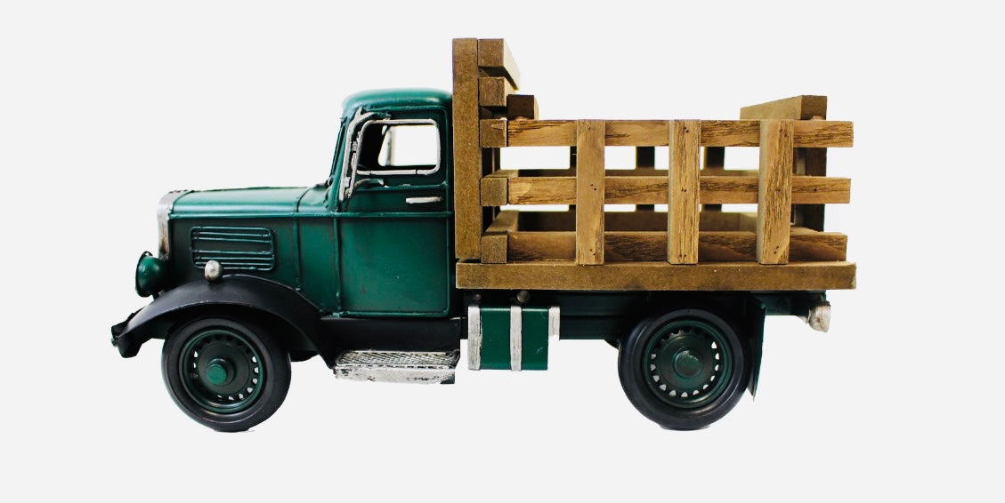 Metal 1960’s Farm Truck