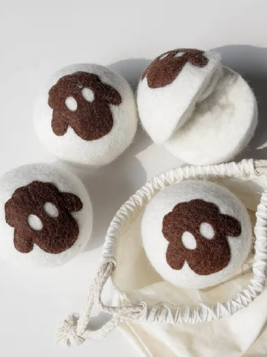 Wool Dryer Balls (Set of 6)