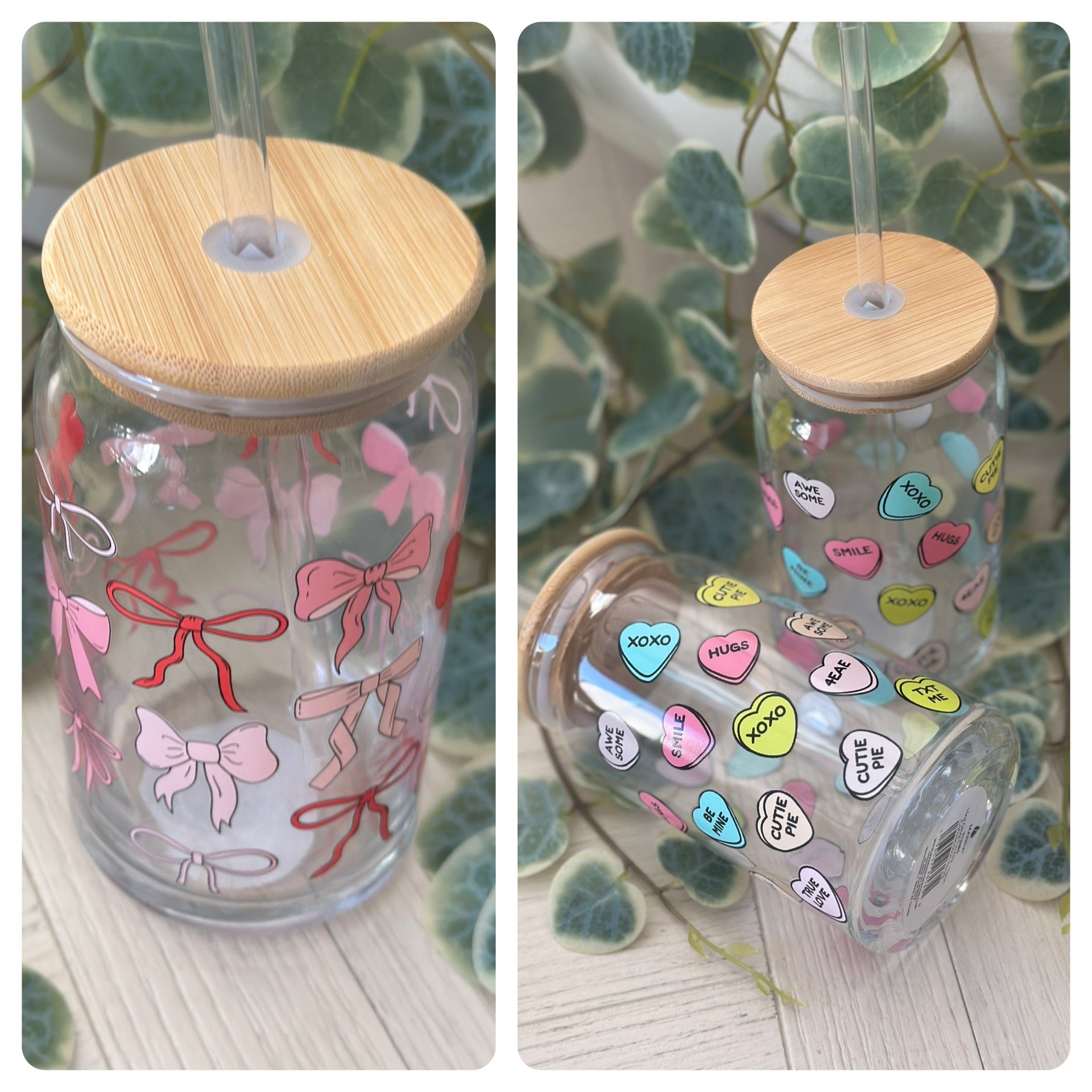 Love Glass Tumblers