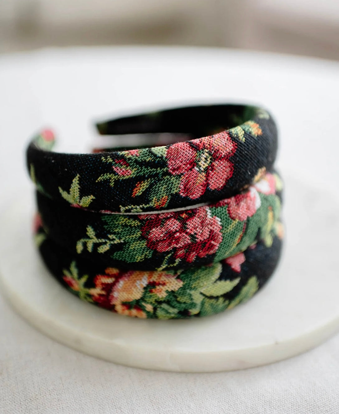 Barbays Black Vintage Garden Headband