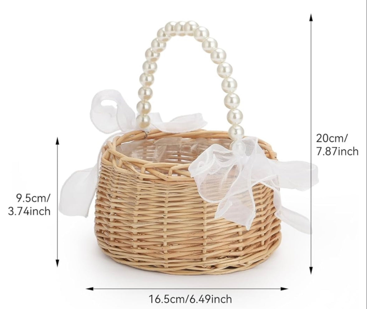 Pearl Handle Basket