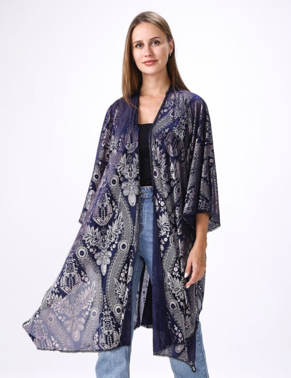 Floral Fall Kimono - One Size