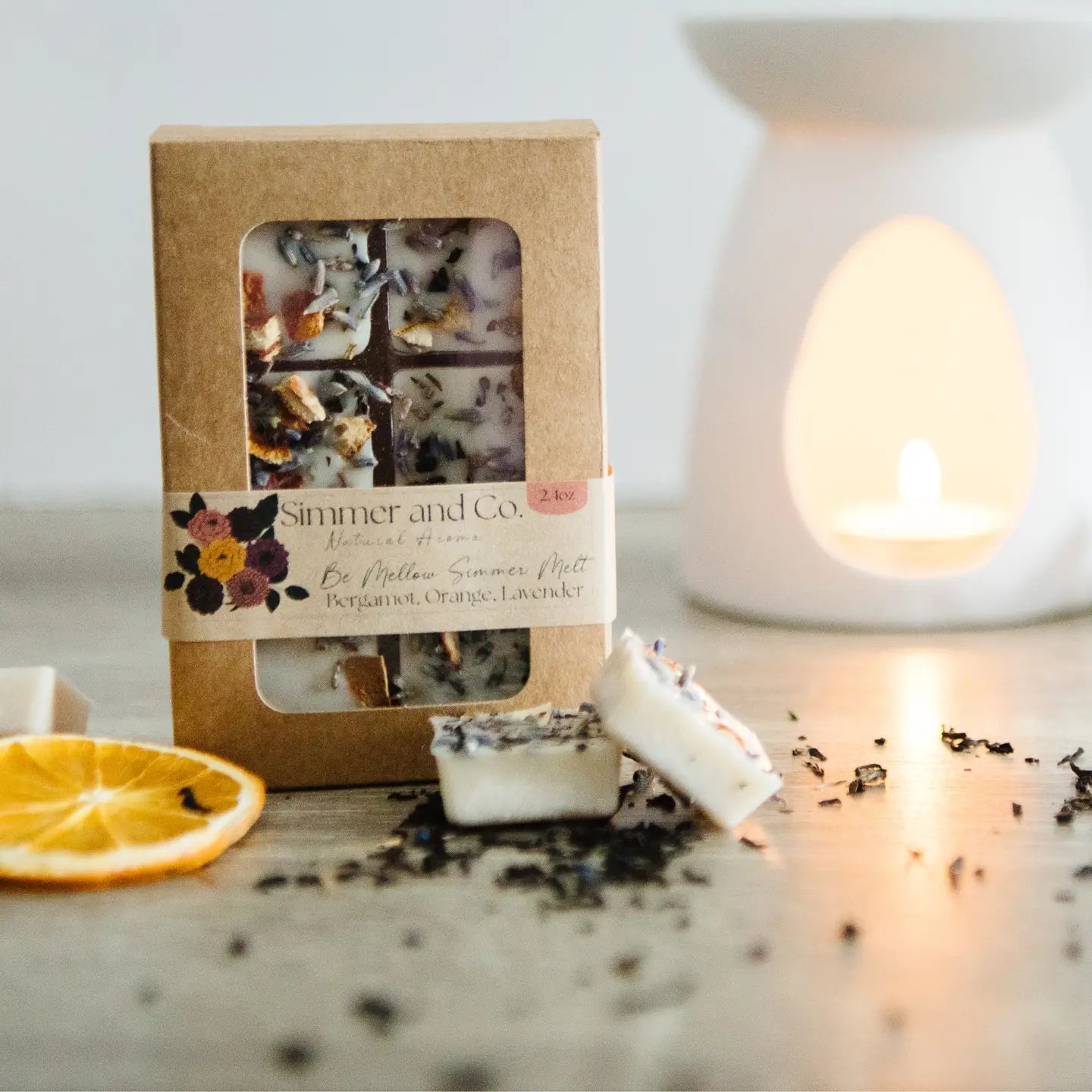Be Mellow Simmer Wax Melt Cubes
