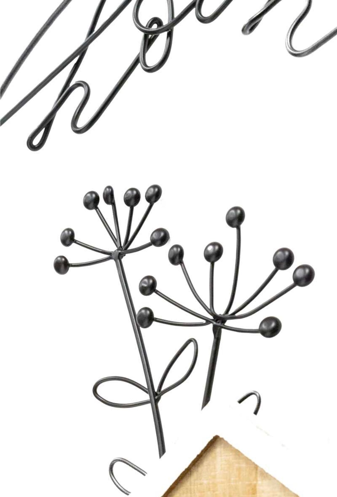 Round Metal Wall Art  HOME